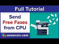 Video thumbnail for How to Send a Free Fax Online from Your Computer