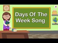 Video thumbnail for Days Of The Week | Mathematics Grade 1 | Periwinkle