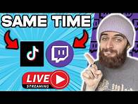 Video thumbnail for How To Stream On Twitch & TikTok At The SAME TIME!