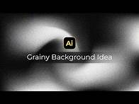 Video thumbnail for Gradient Monochrome Abstract Background with Grainy Texture | Adobe Illustrator Tutorials