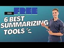 Video thumbnail for Six BESt FREE AI SUMMARIZATION tools to summarise PDF #aisummarizer