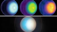 Video thumbnail for In a first, NASA finds strong cyclone swirling on north pole of Uranus
