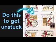 Video thumbnail for Get unstuck with this art exercise - Grid journaling to beat artist’s block