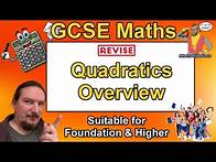 Video thumbnail for Quadratics Overview - GCSE Maths Exam Questions