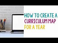 Video thumbnail for How to Create a Curriculum Map for an Entire Year!