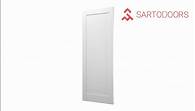 Video thumbnail for SARTODOORS Sliding Closet Bypass Doors 48 x 80 with Hardware | Quadro 4111 White Ash | Sturdy Top Mount Rails Moldings Trims Hardware Set | Modern MDF Solid Bedroom Wardrobe Doors