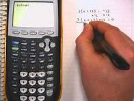 Video thumbnail for Solving Equations on a TI-84 Plus