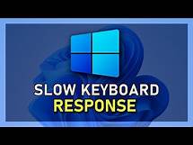 Video thumbnail for Windows 11 - How To Fix Slow Keyboard Response