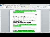 Video thumbnail for ZIMSEC ENGLISH Specimen Paper 2 2018 Answers
