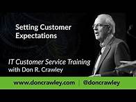 Video thumbnail for Setting Customer Expectations: Customer Service Training 101