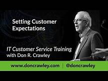 Video thumbnail for Setting Customer Expectations: Customer Service Training 101