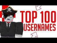 Video thumbnail for TOP 100+ Cool ROBLOX Usernames For Roblox!