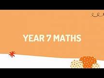 Video thumbnail for Year 7 maths: calculating percentages