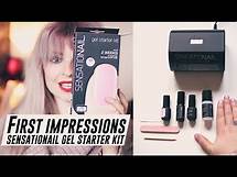 Video thumbnail for Sensationail Gel Kit | First impressions | Helen Anderson