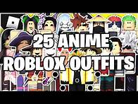 Video thumbnail for 25 Anime Roblox Outfits