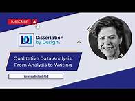 Video thumbnail for Qualitative Data Analysis: From Analysis to Writing