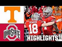 Video thumbnail for CFP First Round: Tennessee Volunteers vs. Ohio State Buckeyes | Full Game Highlights | ESPN CFB