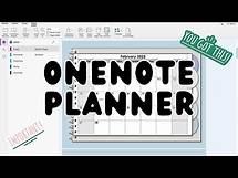 Video thumbnail for How To Use OneNote As A Digital Planner | FREE 2024 Planner Template | Digital Planner