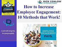 Video thumbnail for How to Increase Employee Engagement: 10 Methods that Work-Leadership Training