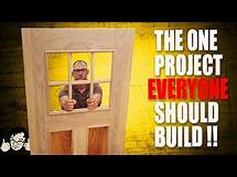 Video thumbnail for How to make a solid wood exterior door for your house