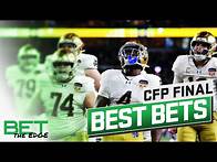 Video thumbnail for CFP National Championship: Ohio State-Notre Dame, Player Props | Bet the Edge (1/16/25) | NBC Sports