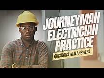 Video thumbnail for Journeyman Practice Test Prep 2025 - Electrician, Plumbing, and Lineman - Pass the Journeyman Exam!