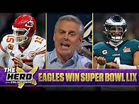 Video thumbnail for Eagles win Super Bowl LIX, How will this loss impact Patrick Mahomes’ legacy? | NFL | THE HERD