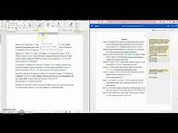 Video thumbnail for Formatting a References Page in APA 7th edition format using Microsoft Word Current for 2021
