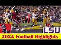 Video thumbnail for #9 Ole Miss vs #13 LSU Football Game Highlights 10 12 2024