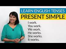 Video thumbnail for Learn English Tenses: PRESENT SIMPLE