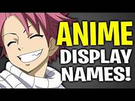Video thumbnail for TOP 50+ Cool Anime Display Names For Roblox!