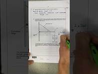 Video thumbnail for AS Physics Unit 1.1 Exam Question Tutorial - Moments