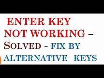 Video thumbnail for How to Fix Enter Key Not Working Alternatively in Notepad