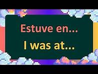 Video thumbnail for Learn 70+ Essential Spanish PAST Tense Sentence Patterns for Common Situations!