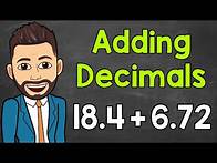 Video thumbnail for How to Add Decimals | Math with Mr. J