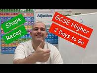 Video thumbnail for GCSE Higher Revision - 2 Days to Go - Corbettmaths