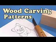 Video thumbnail for FREE Wood Carving Templates for Beginners