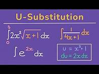 Video thumbnail for U Substitution Integrals - 20 Problems