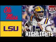 Video thumbnail for Ole Miss Rebels vs. LSU Tigers | Full Game Highlights | ESPN College Football