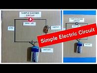 Video thumbnail for How To Make a Simple Electric Circuit | Working Model School Science Project