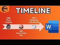 Video thumbnail for How to Insert Basic Timeline in Microsoft Word