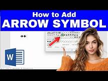 Video thumbnail for How to Insert an ARROW SYMBOL in WORD (Easy Shortcuts!)