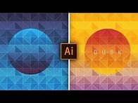 Video thumbnail for Easy Triangulated Gradient Backgrounds | Illustrator Tutorial
