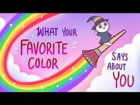 Video thumbnail for What Your Favorite Color Says About You 🌈🎨🖌️