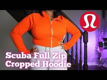 Video thumbnail for Lululemon Scuba Full Zip Cropped Hoodie Review