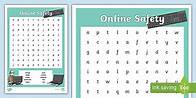 Video thumbnail for KS1 Online Safety Word Search