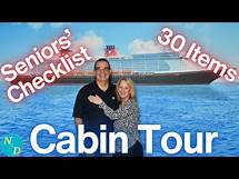 Video thumbnail for Is Disney Fantasy Cabin 8570 Perfect for SENIORS? Checklist Room Tour