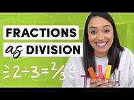 Video thumbnail for How to Teach Fractions as Division | 5.NF.3