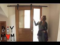 Video thumbnail for HOW TO INSTALL A SLIDING DOOR- Barn Door Kit Tutorial