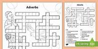 Video thumbnail for Adverbs Crossword